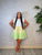 Citrus Bloom Poplin Dress