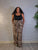 Savage Elegance Square Neck Knit Jumpsuit