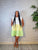 Citrus Bloom Poplin Dress